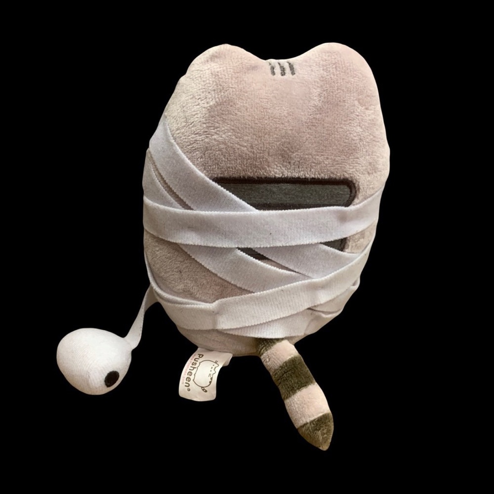 🖤🧡 SOLD 🧡🖤 Pusheen Mummy Costume Halloween Plush Plushie - Picture 3 of 7
